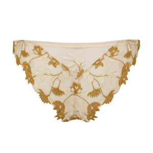Soraya Strap Knicker - Ivory - Shop unique & Luxury lingerie online | Chantilly Affair