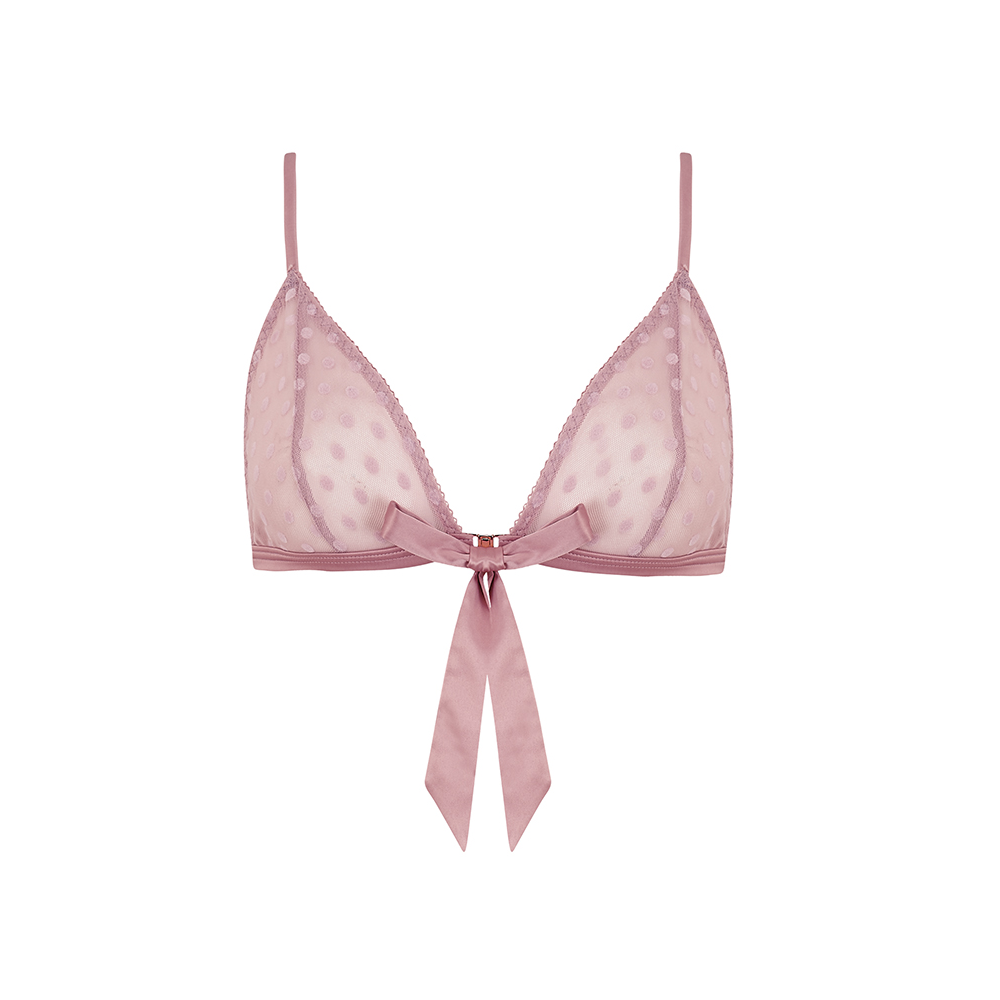 
            
                Load image into Gallery viewer, Roxanne Triangle Bra - Shop unique &amp;amp; Luxury lingerie online | Chantilly Affair
            
        